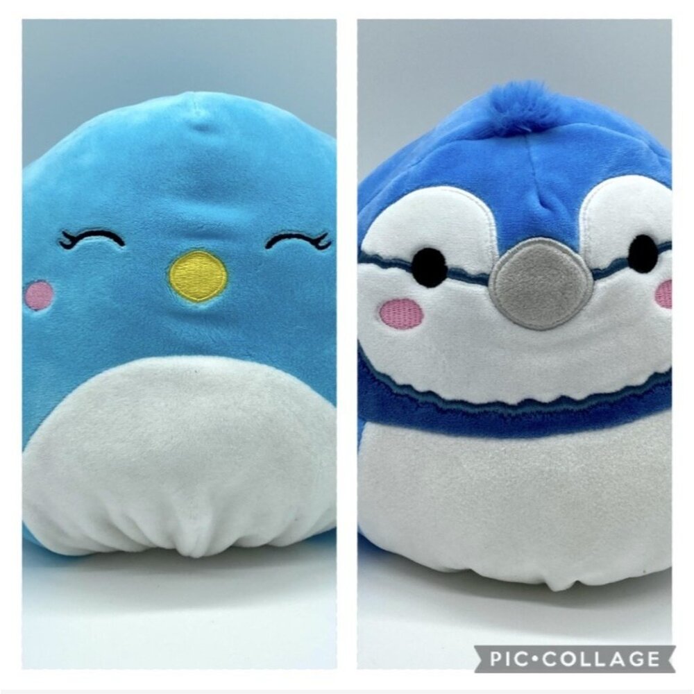 Squishmallows Flip A Mallow Babs Bluejay Bebe 8" Canadian Exclusive Flipamallow